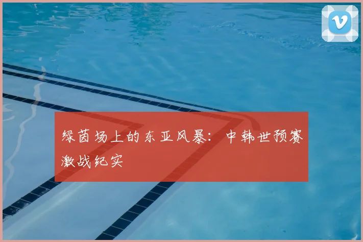 绿茵场上的东亚风暴：中韩世预赛激战纪实